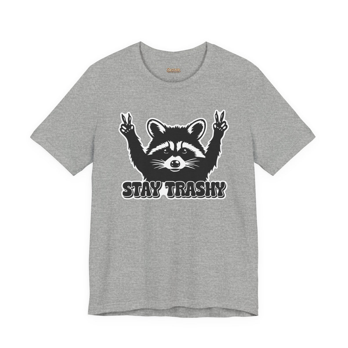 Stay Trashy Raccoon Graphic T-Shirt