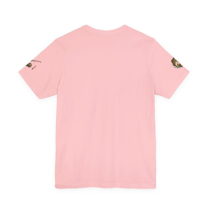 Sunset Lake Fishing T-Shirt — Mountain Boat Fishing Graphic Tee