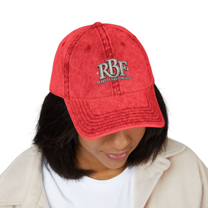 Vintage Embroidered Baseball Cap — RBF Crest