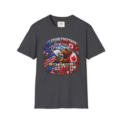 Patriotic "We Stand Together As One" T-Shirt