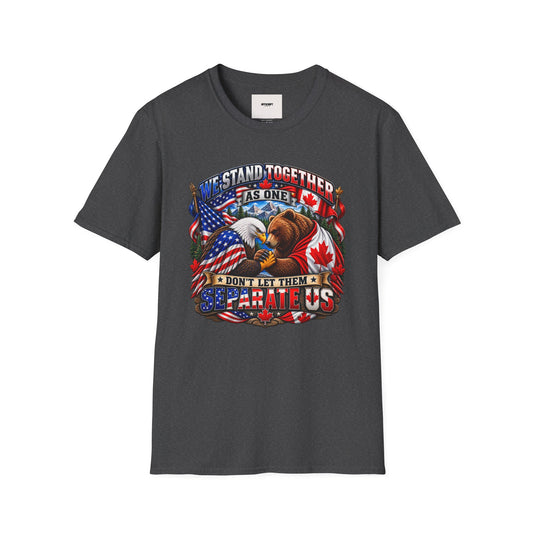 Patriotic "We Stand Together As One" T-Shirt