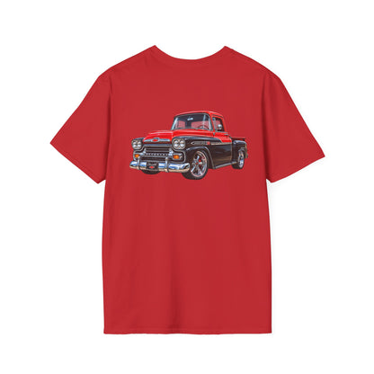 Vintage Blue Pickup T‑Shirt — Classic Retro Truck Graphic Tee
