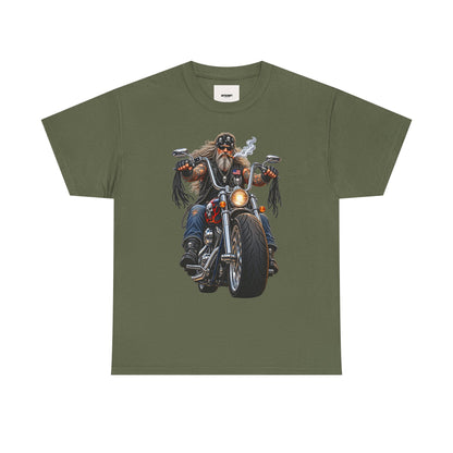 Biker Motorcycle Rider Graphic Tee — Vintage Road Rebel T‑Shirt