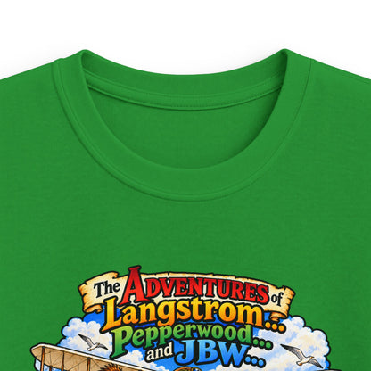 Kids Adventure Tee — Langstrom's Pepperwood J.B.W.S. Vintage Nature Graphic