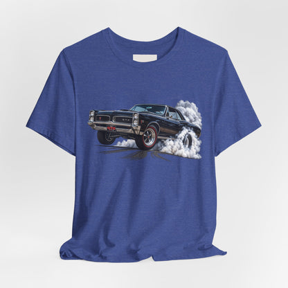 Vintage Muscle Car Tee — Burnout Classic Car Graphic T-Shirt