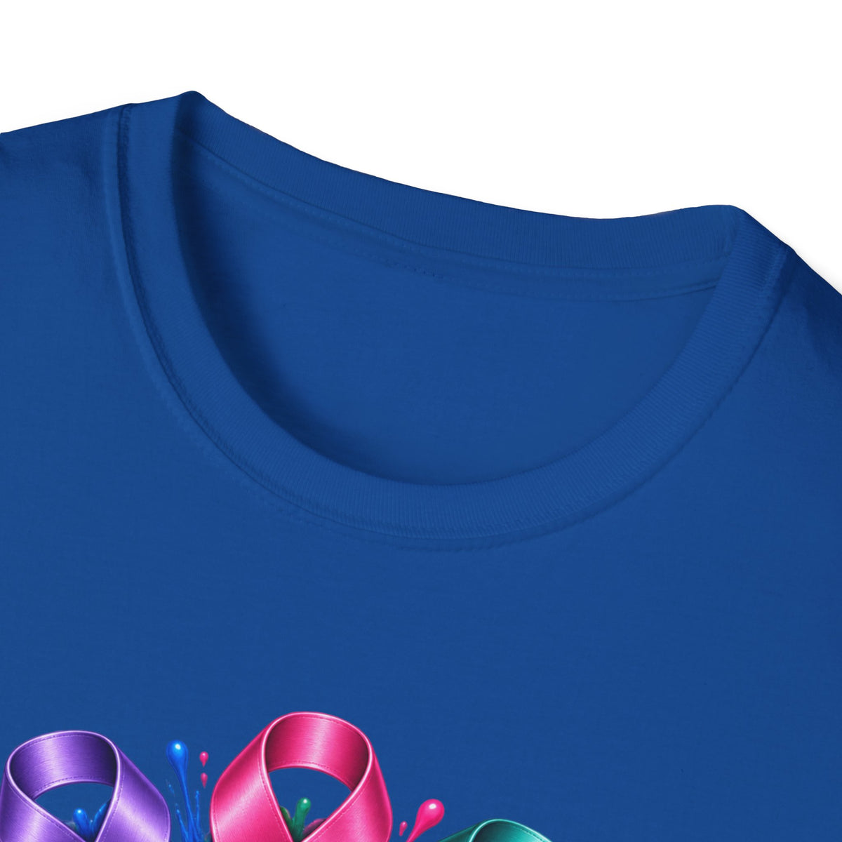 We Hate Cancer T-Shirt — Multicolor Cancer Awareness Ribbon Tee