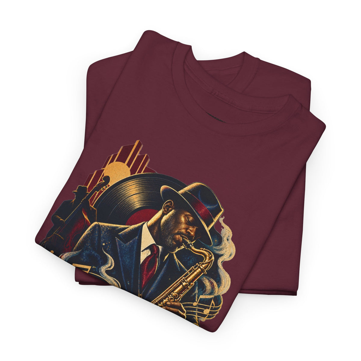 Saxophone Jazz Musician T-Shirt — Vintage Sax Player Tee