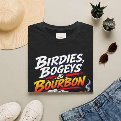 Birdies, Bogeys & Bourbon Golf T-Shirt