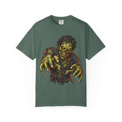 Zombie Attack T‑Shirt — Graphic Horror Tee for Halloween & Horror Fans