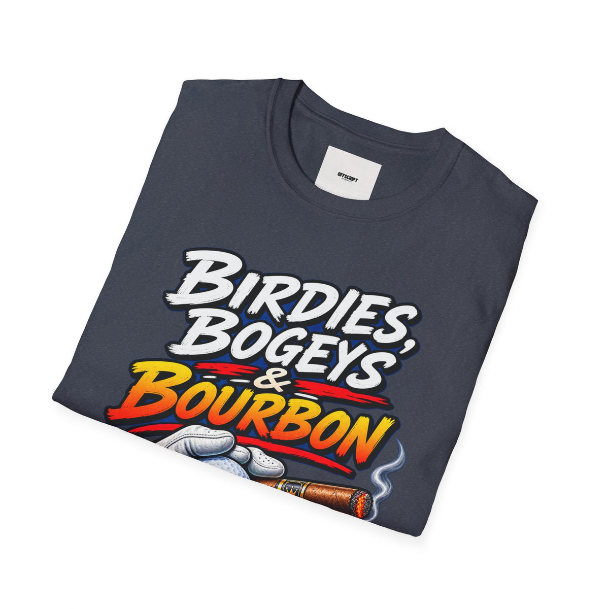 Birdies, Bogeys & Bourbon Golf T-Shirt