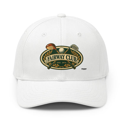 Fairway Club Golf Cap – Embroidered Vintage Golf Logo Adidas Hat