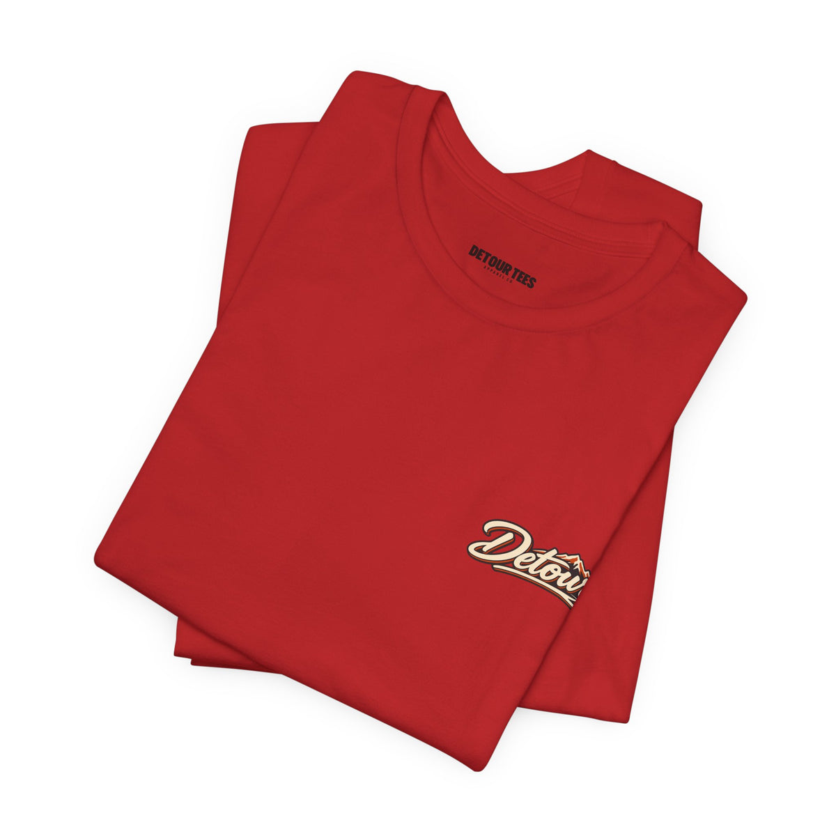 Detour Graphic Tee — 'Detour: Take the Long Way' Vintage Road Trip T‑Shirt