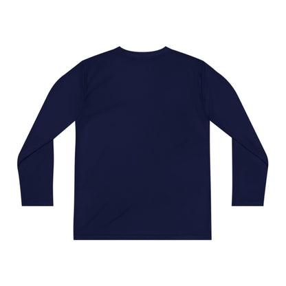 Kids' Christmas Sledding Tee — Snowman & Reindeer Holiday Long Sleeve