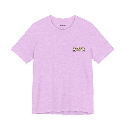 Detour Graphic Tee — 'Detour: Take the Long Way' Vintage Road Trip T‑Shirt