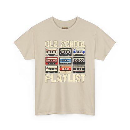 Old School Playlist Cassette Tape T-Shirt