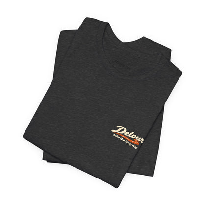 Detour Adventure Tee — 'Take the Long Way' Graphic T‑Shirt