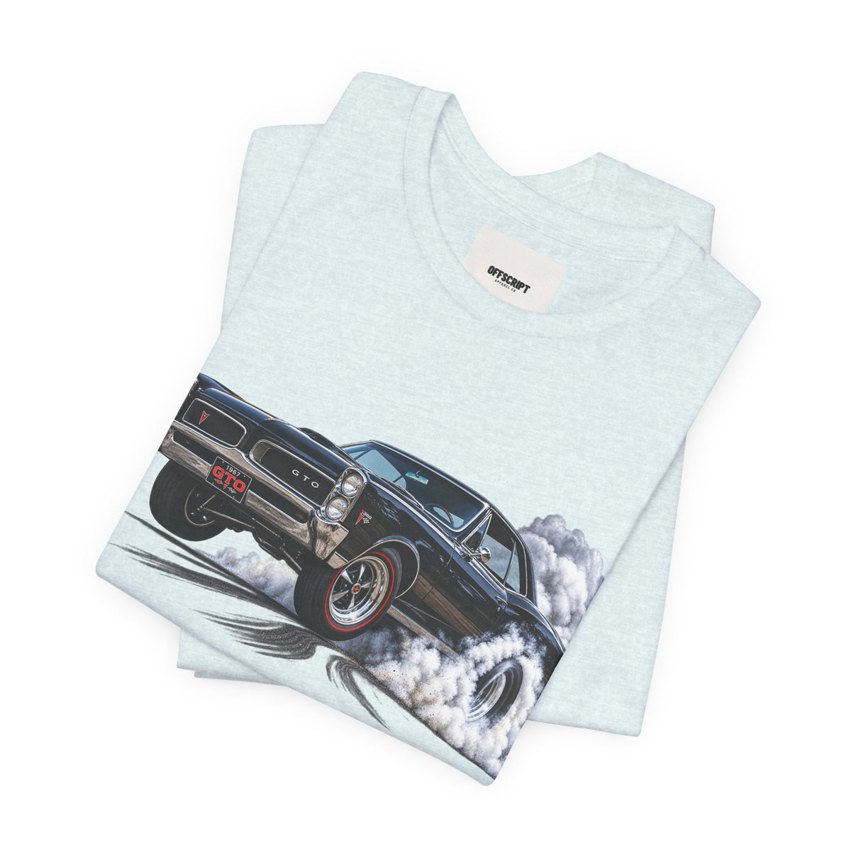 Vintage Muscle Car Tee — Burnout Classic Car Graphic T-Shirt