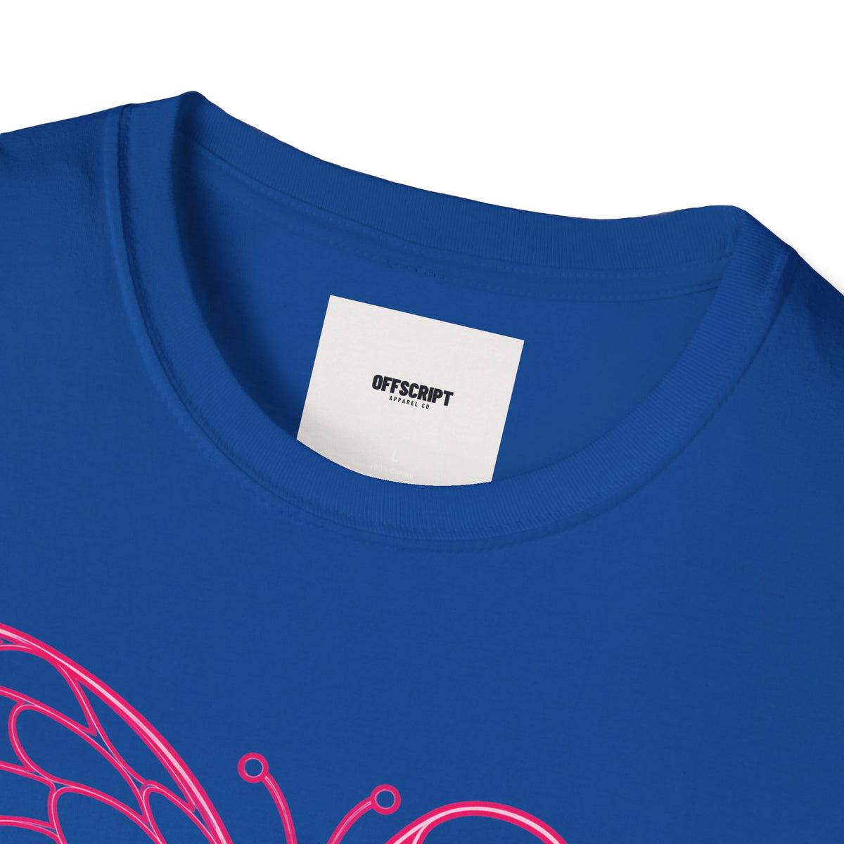 Breast Cancer Awareness Butterfly T-Shirt - Pink Ribbon Support Tee