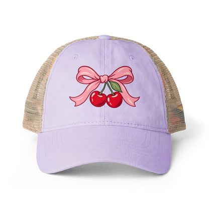 Women's Washed Mesh-Back Cap