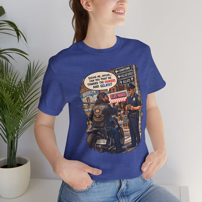 Motorcycle Rider Vintage Graphic Tee