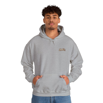 Detour Vintage Hot Rod Hoodie — "Take The Long Way" Classic Car Sweatshirt