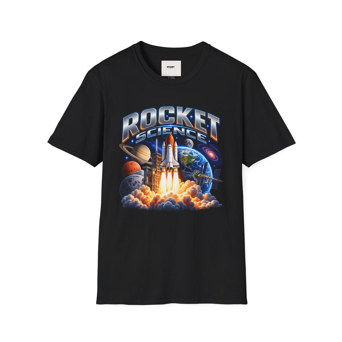 Rocket Science T-Shirt — Vintage Space Shuttle Graphic Tee