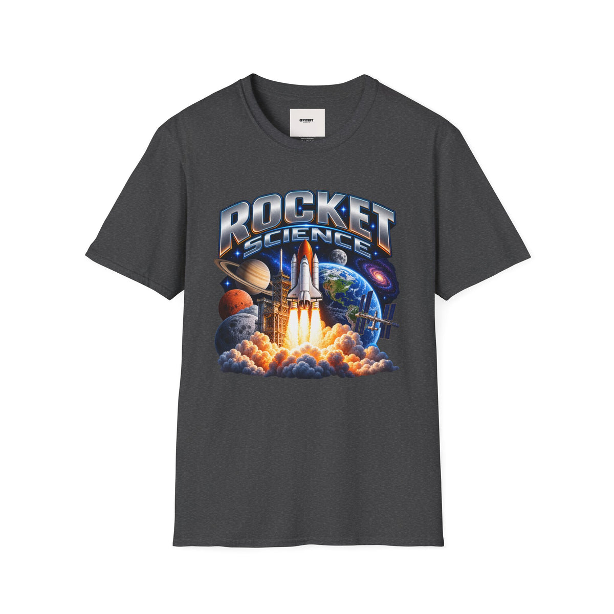 Rocket Science T-Shirt — Vintage Space Shuttle Graphic Tee