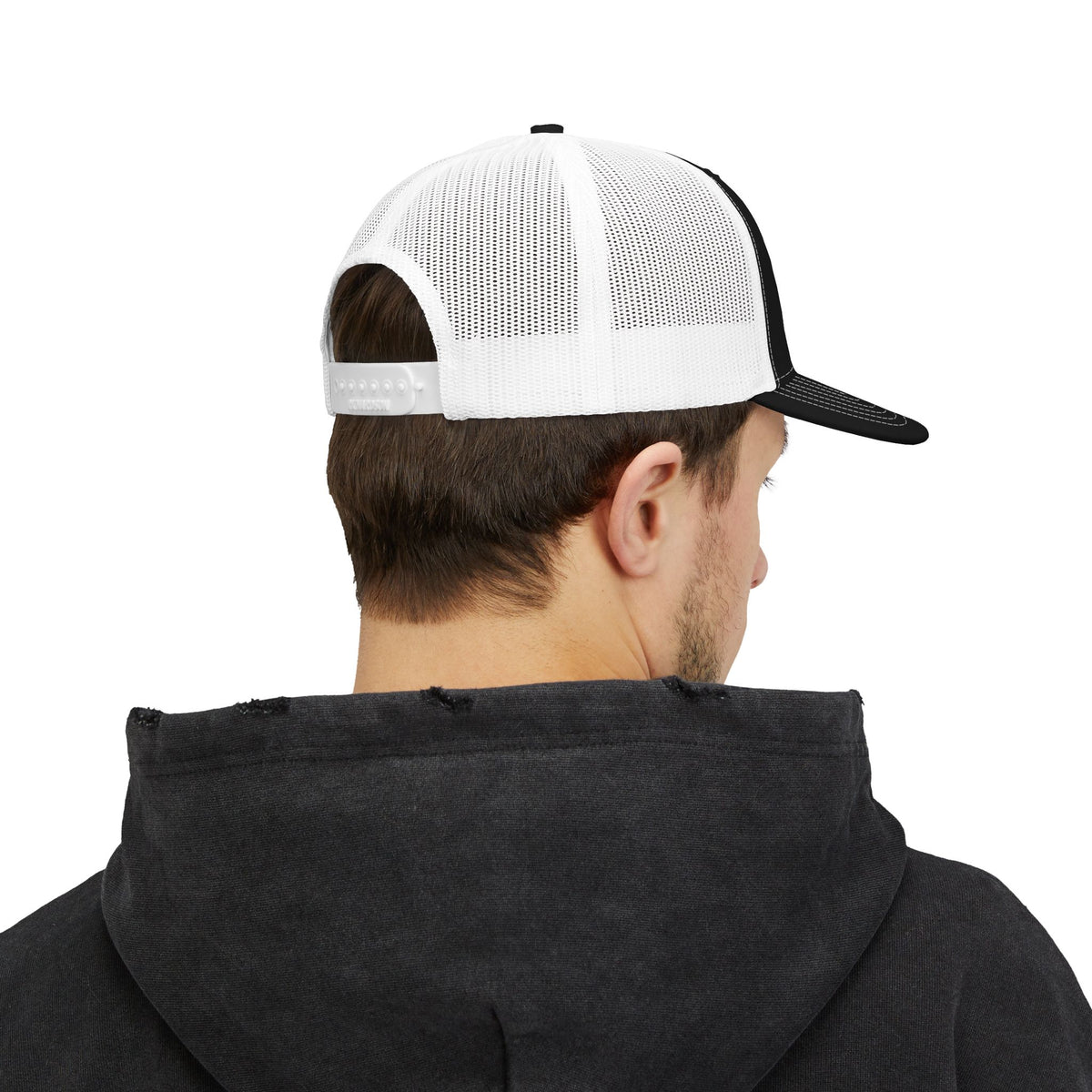 Lake Mode Trucker Hat — Embroidered Sunset Snapback Cap