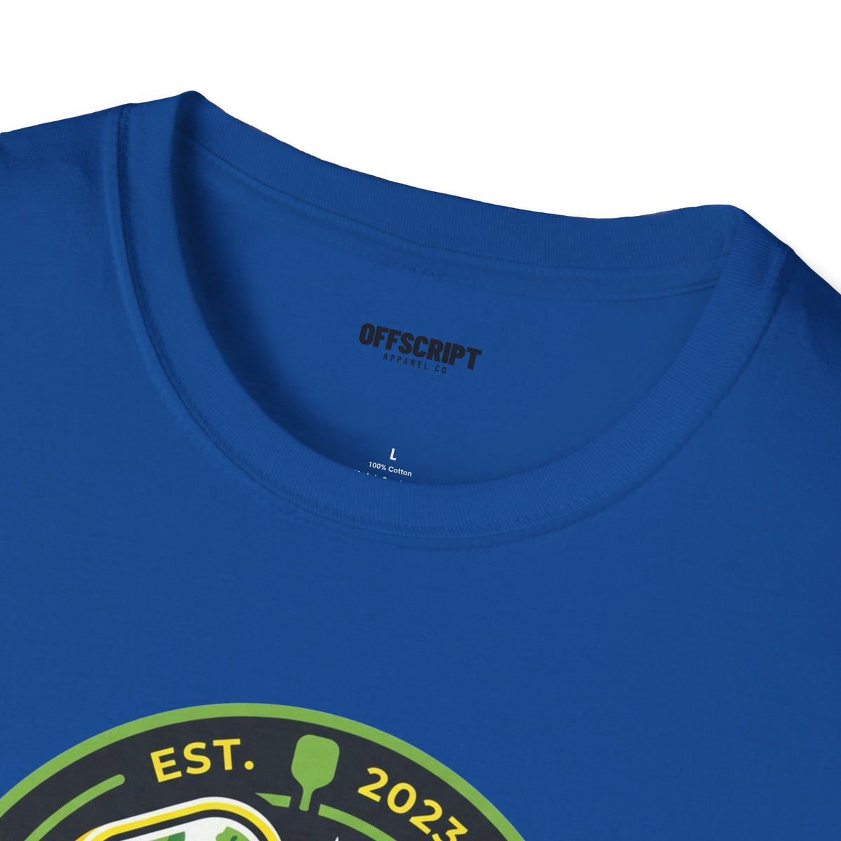Pickleball Retro Crest T-Shirt — 'Pickleball' Vintage Logo Tee