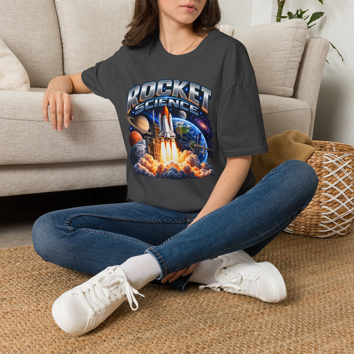 Rocket Science T-Shirt — Vintage Space Shuttle Graphic Tee