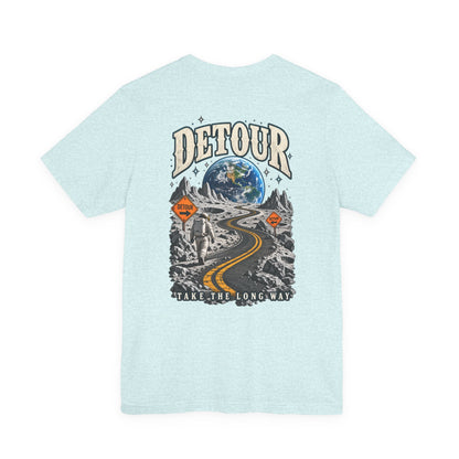 Detour Adventure Tee — 'Take the Long Way' Graphic T‑Shirt