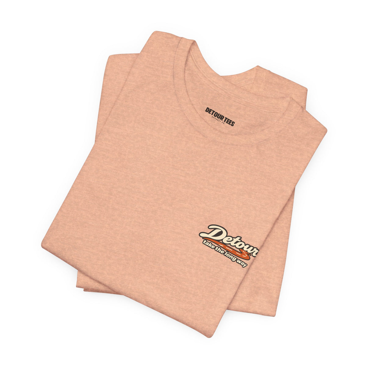 Detour Adventure Tee — 'Take the Long Way' Graphic T‑Shirt
