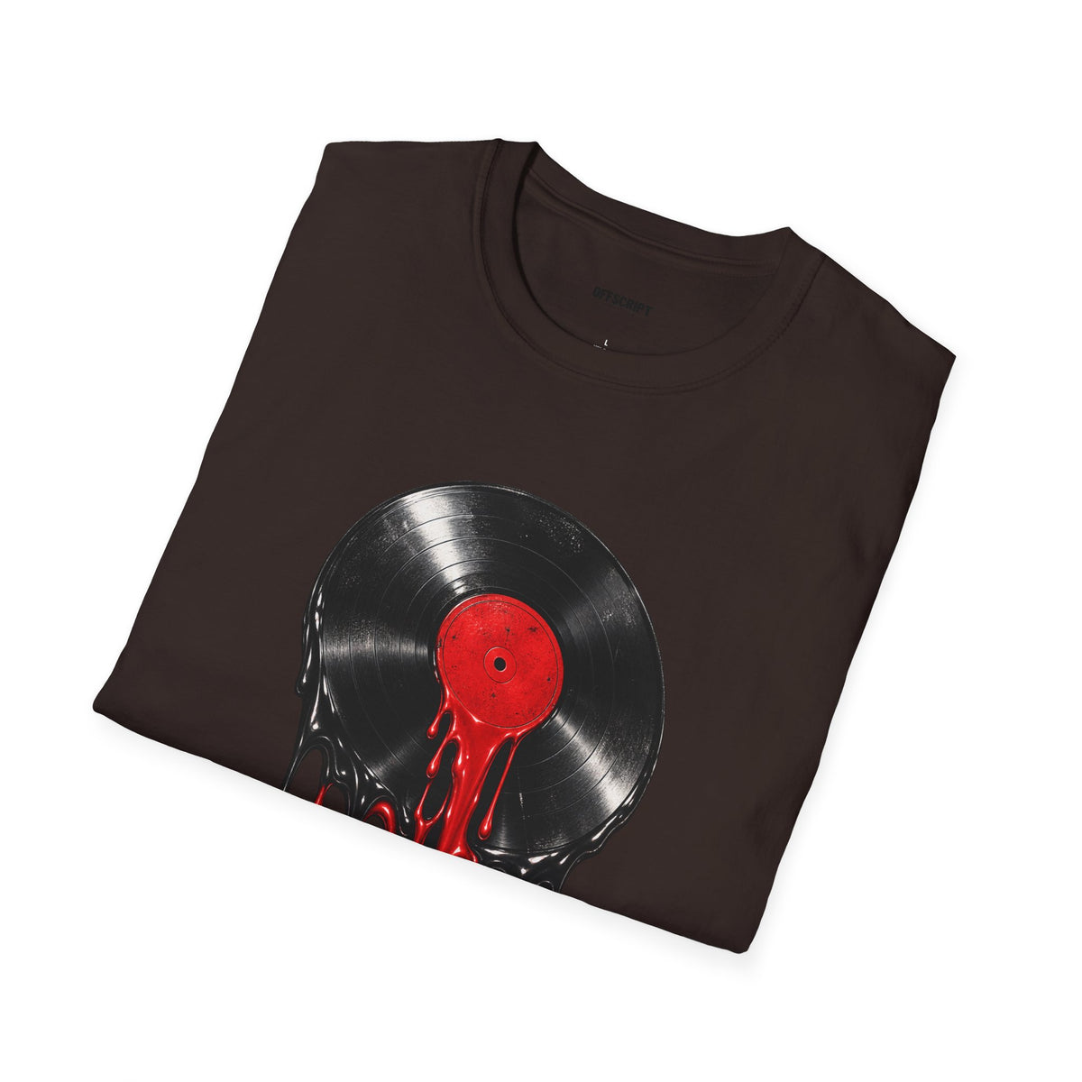 Dripping Vinyl Record T-Shirt