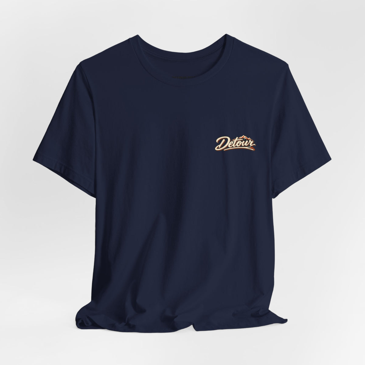 Detour Graphic Tee — 'Detour: Take the Long Way' Vintage Road Trip T‑Shirt