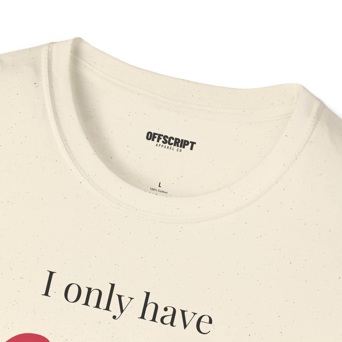 T-Shirt — "I Only Have Eyes For You" Romantic Graphic Tee