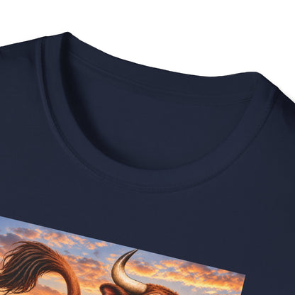 Bullseye Bull Cartoon T-Shirt
