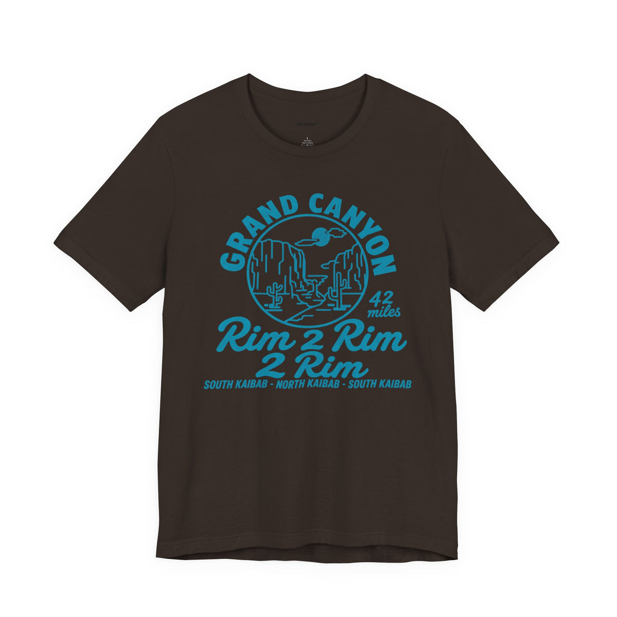 Grand Canyon Rim 2 Rim Graphic Tee — 42 Miles Adventure T-Shirt