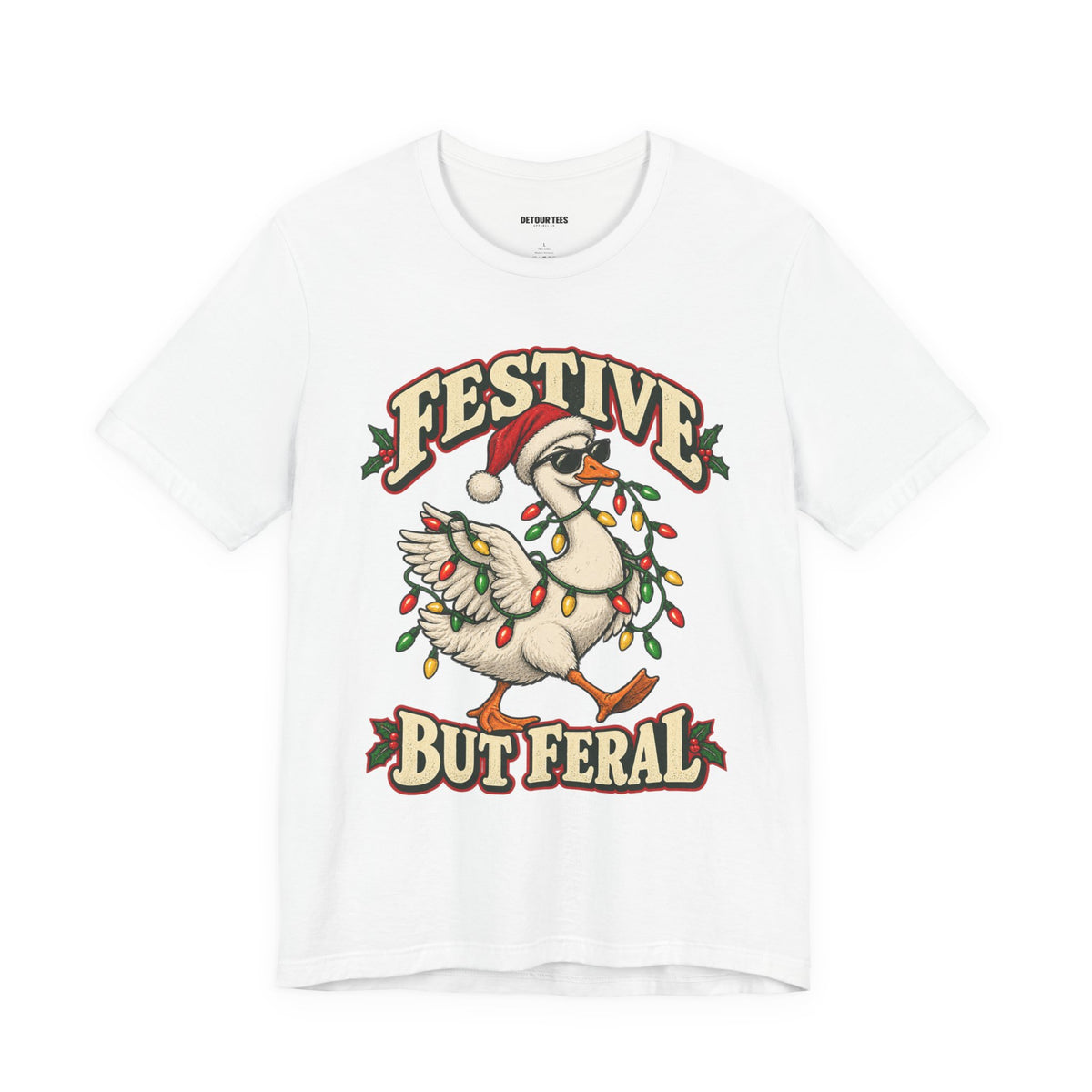 Festive Butterball Turkey Christmas Tee — Holiday Humor Shirt