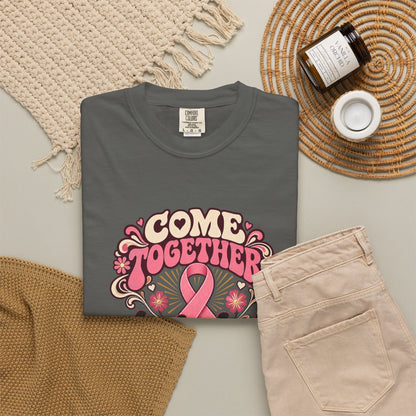 Breast Cancer Awareness 'Come Together for a Cure' T-Shirt
