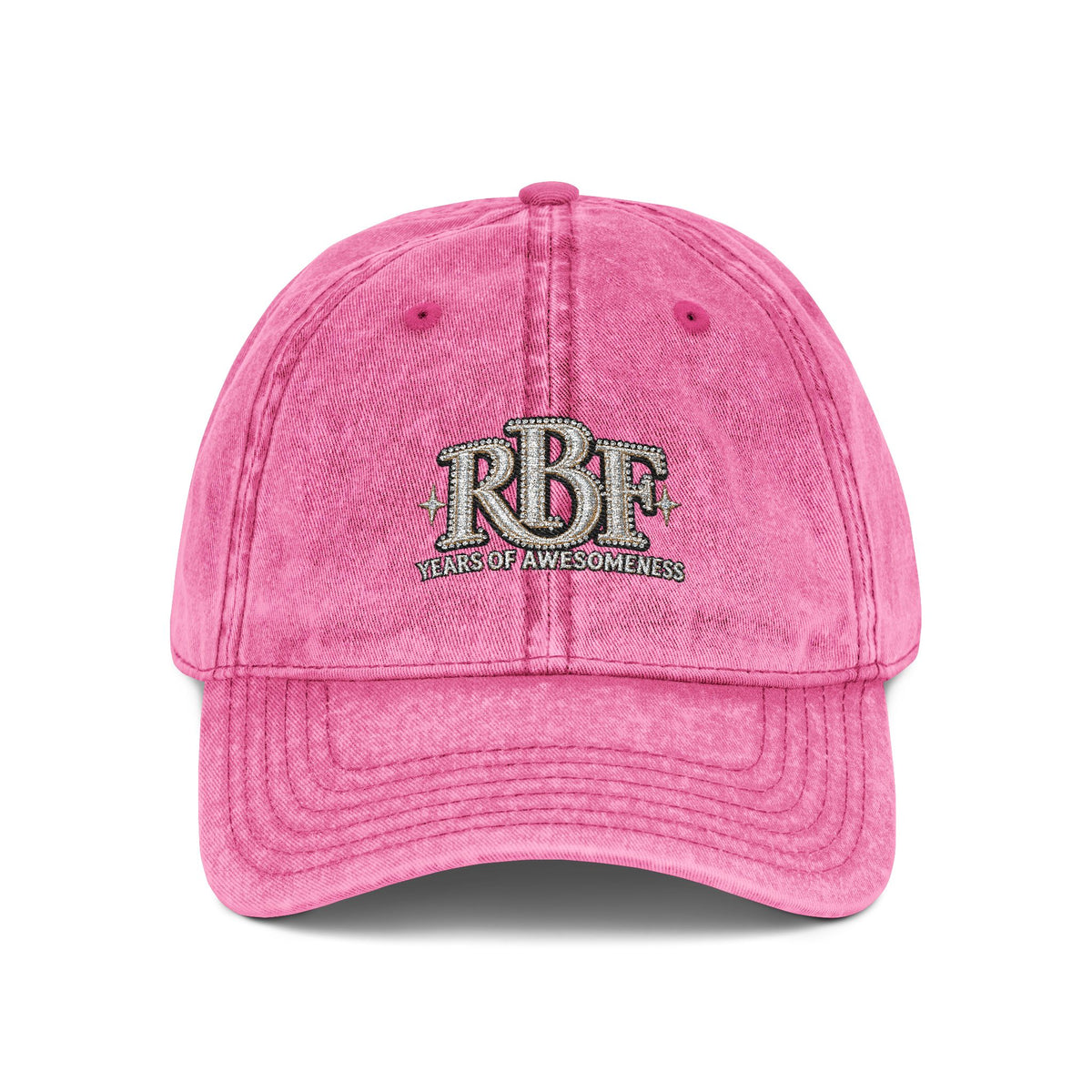 Vintage Embroidered Baseball Cap — RBF Crest