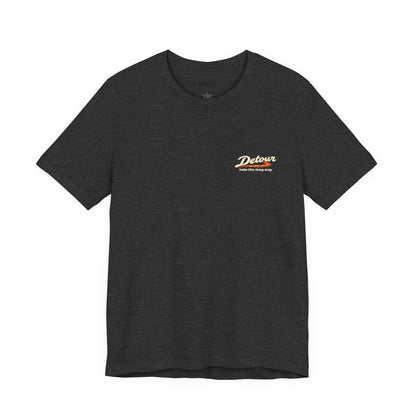 Detour Adventure Tee — 'Take the Long Way' Graphic T‑Shirt