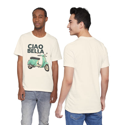 Ciao Bella Vespa Scooter Graphic T-Shirt