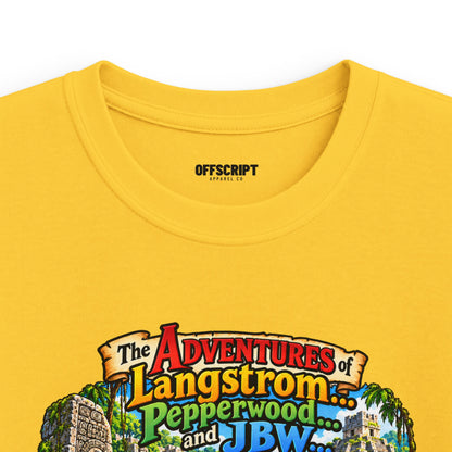 Kids Adventure T‑Shirt — "The Adventures of Langstrom & Pepperwood" Cartoon Tee