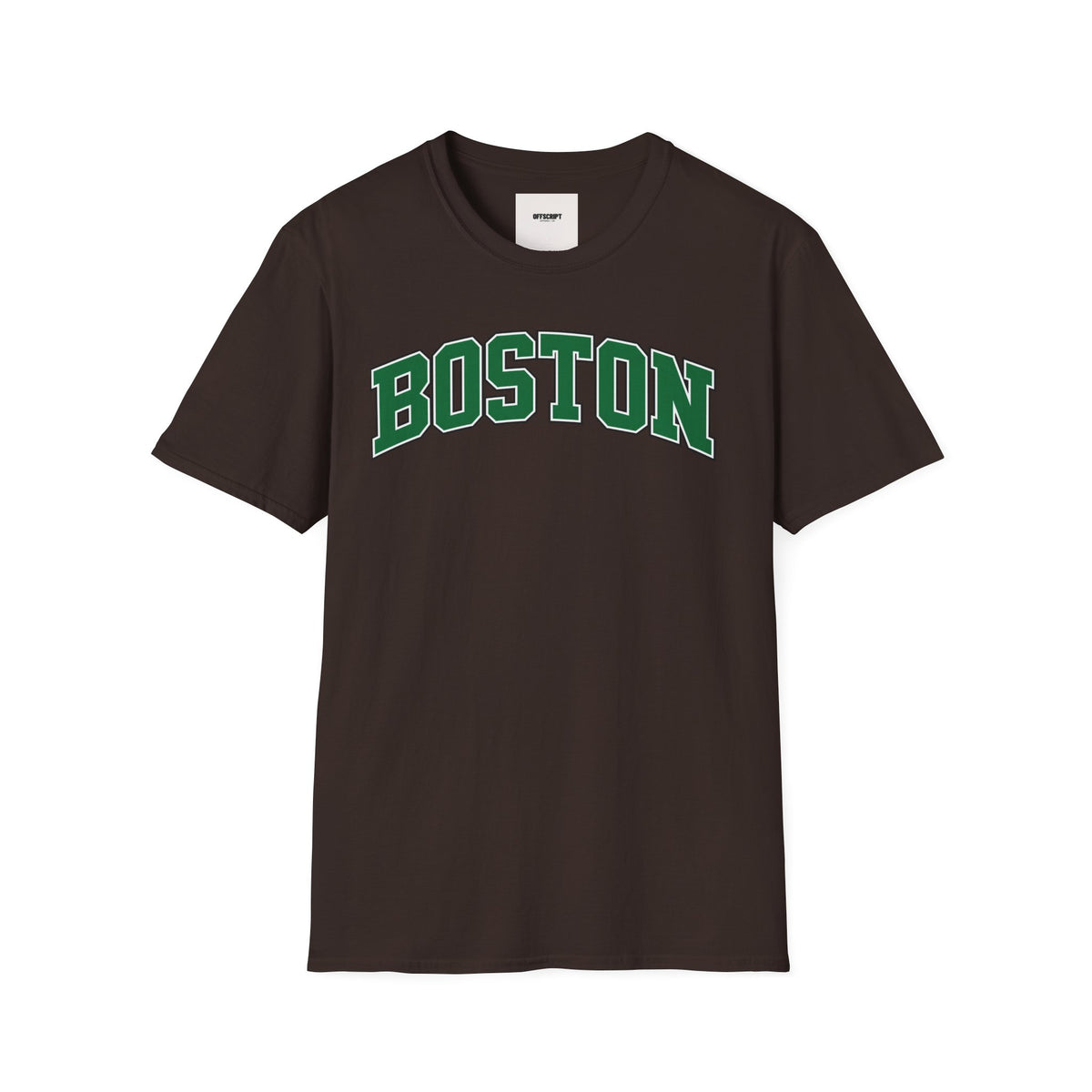 Boston Arch Logo T‑Shirt — Classic College Campus Tee