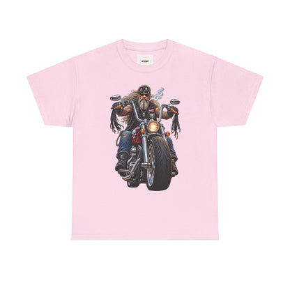 Biker Motorcycle Rider Graphic Tee — Vintage Road Rebel T‑Shirt