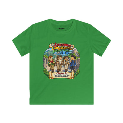 Kids Tee — 'The Adventures of Langstrom & Pepperwood' Storybook Graphic
