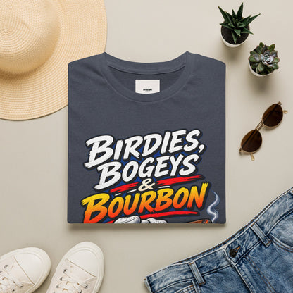 Birdies, Bogeys & Bourbon Golf T-Shirt