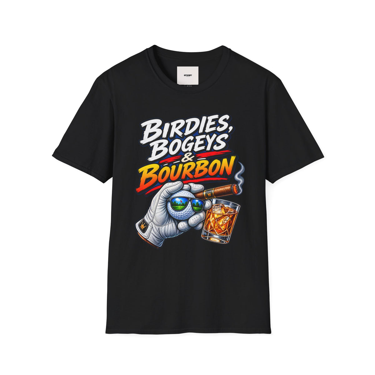 Birdies, Bogeys & Bourbon Golf T-Shirt