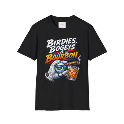 Birdies, Bogeys & Bourbon Golf T-Shirt