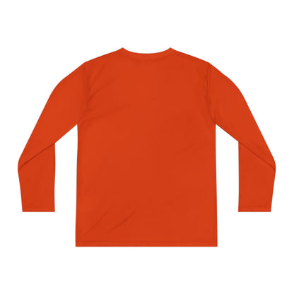 Kids' Christmas Sledding Tee — Snowman & Reindeer Holiday Long Sleeve